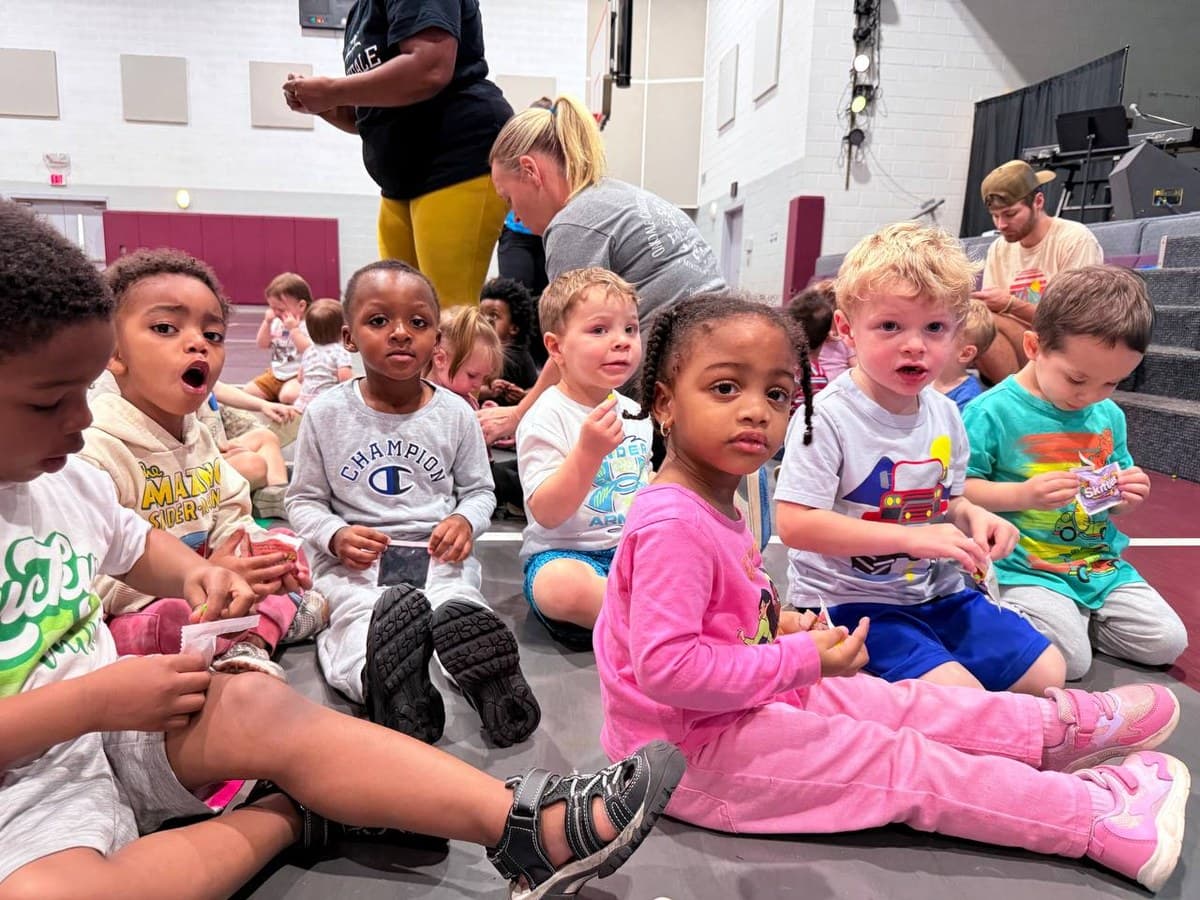 Classroom moments at Oakdale CDC
